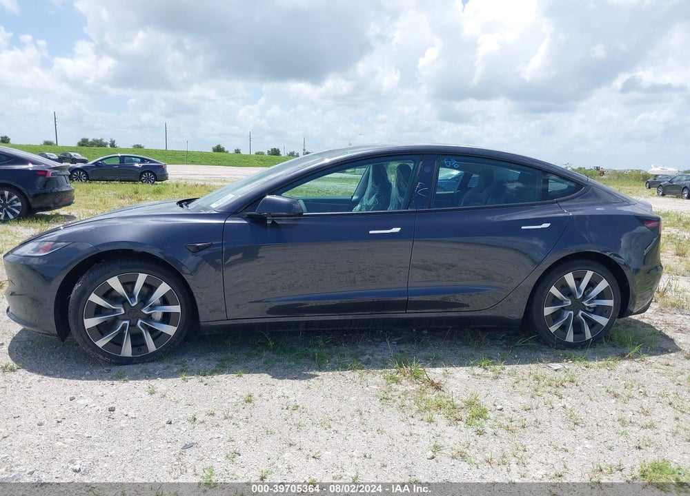 2024 TESLA MODEL 3 REAR-WHEEL DRIVE VIN: 5YJ3E1EA4RF752370
