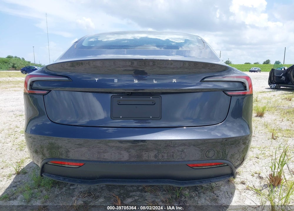 2024 TESLA MODEL 3 REAR-WHEEL DRIVE VIN: 5YJ3E1EA4RF752370