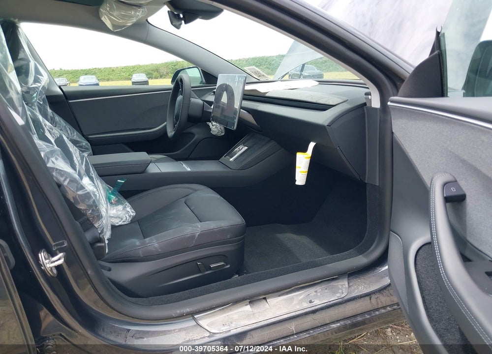 2024 TESLA MODEL 3 REAR-WHEEL DRIVE VIN: 5YJ3E1EA4RF752370