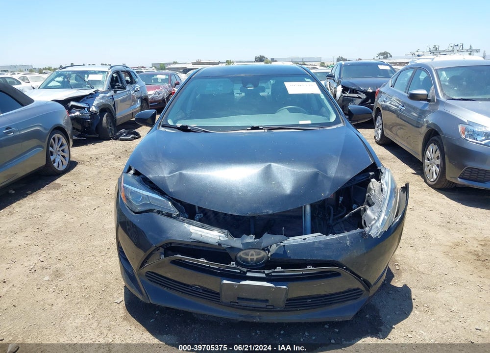 2019 TOYOTA COROLLA LE VIN: 2T1BURHE3KC239861