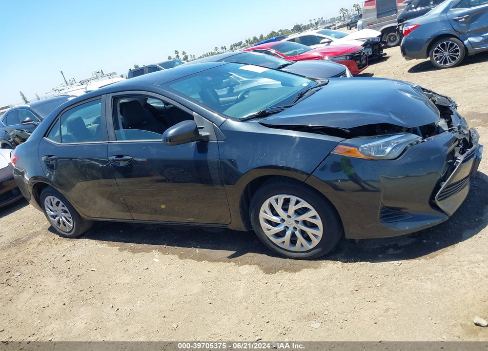 2019 TOYOTA COROLLA LE VIN: 2T1BURHE3KC239861
