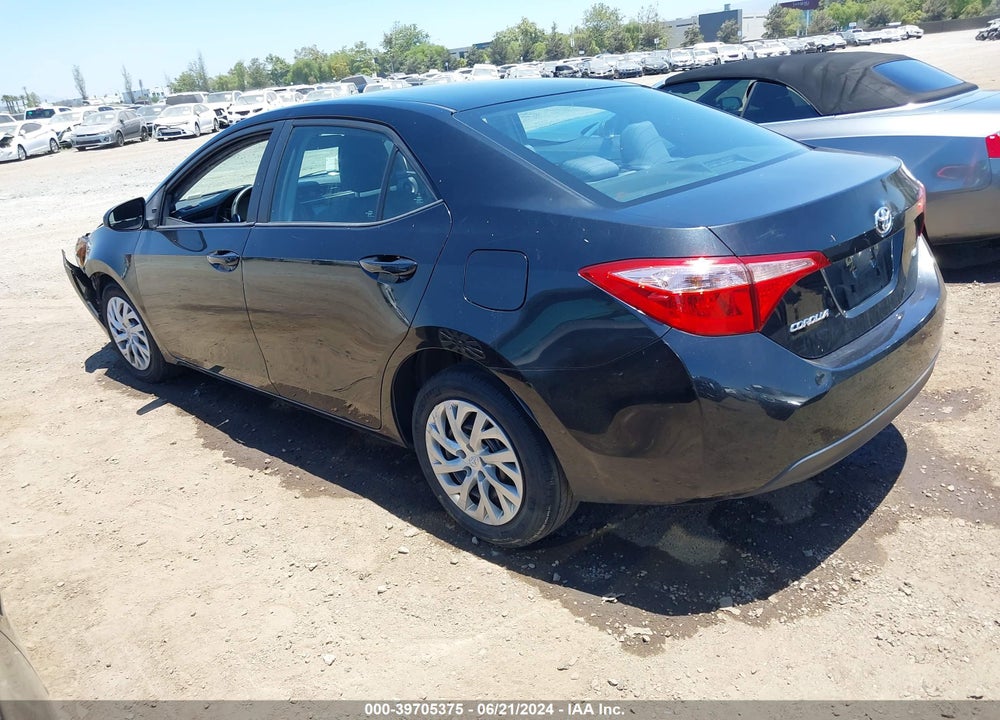 2019 TOYOTA COROLLA LE VIN: 2T1BURHE3KC239861