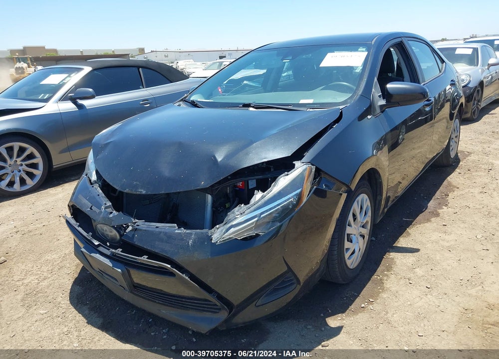 2019 TOYOTA COROLLA LE VIN: 2T1BURHE3KC239861