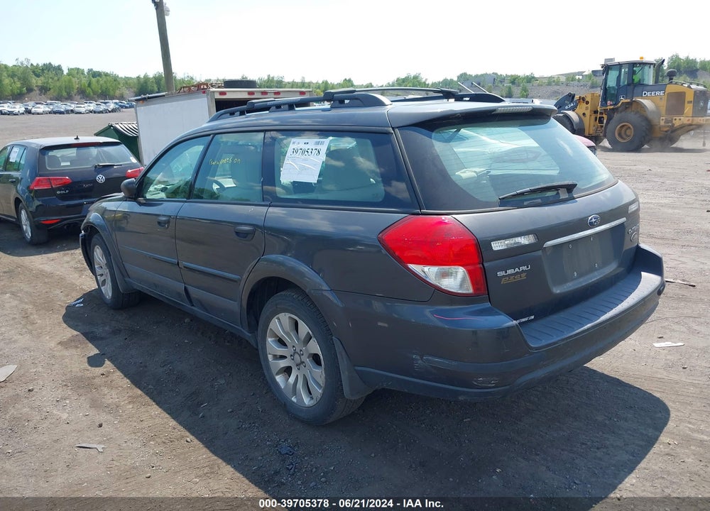2008 SUBARU OUTBACK 2.5I/2.5I L.L. BEAN EDITION VIN: 4S4BP61C287318006