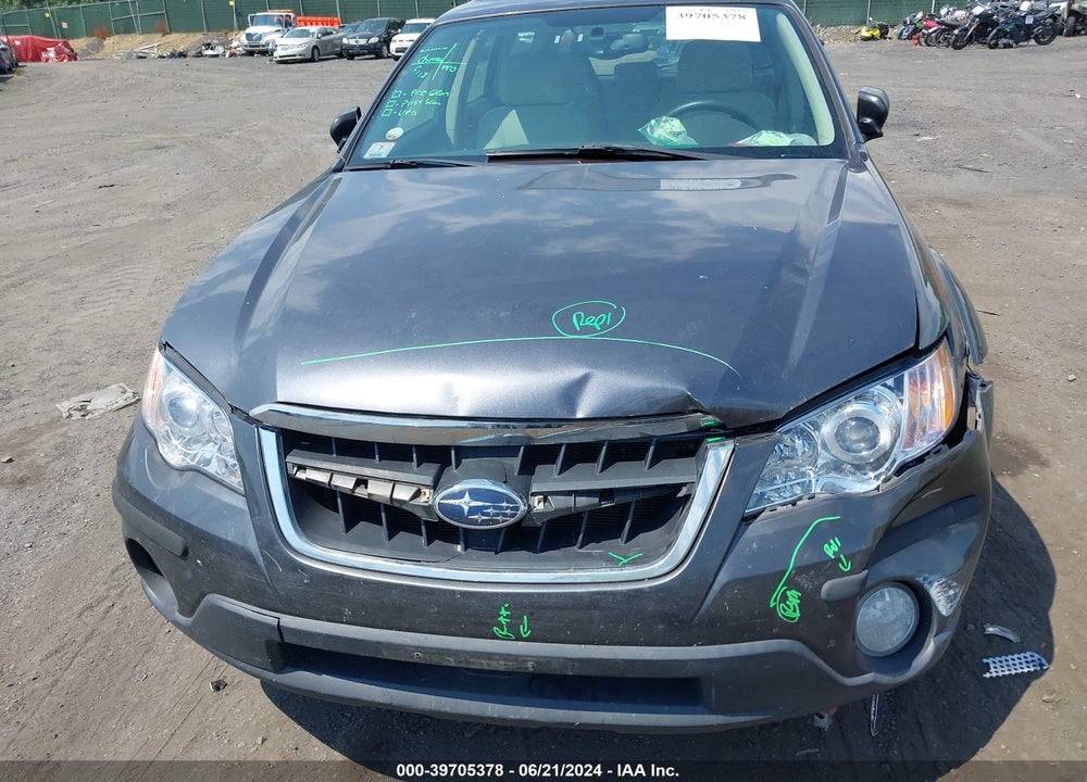 2008 SUBARU OUTBACK 2.5I/2.5I L.L. BEAN EDITION VIN: 4S4BP61C287318006