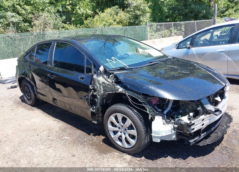 2021 TOYOTA COROLLA LE VIN: 5YFEPMAE3MP177592