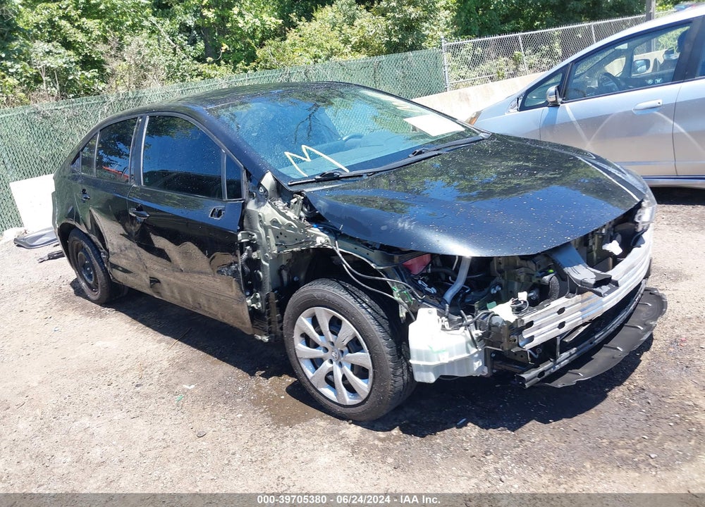 2021 TOYOTA COROLLA LE VIN: 5YFEPMAE3MP177592