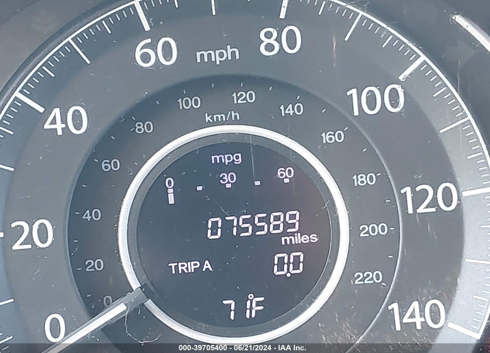 2012 HONDA CR-V LX VIN: 5J6RM4H31CL016416