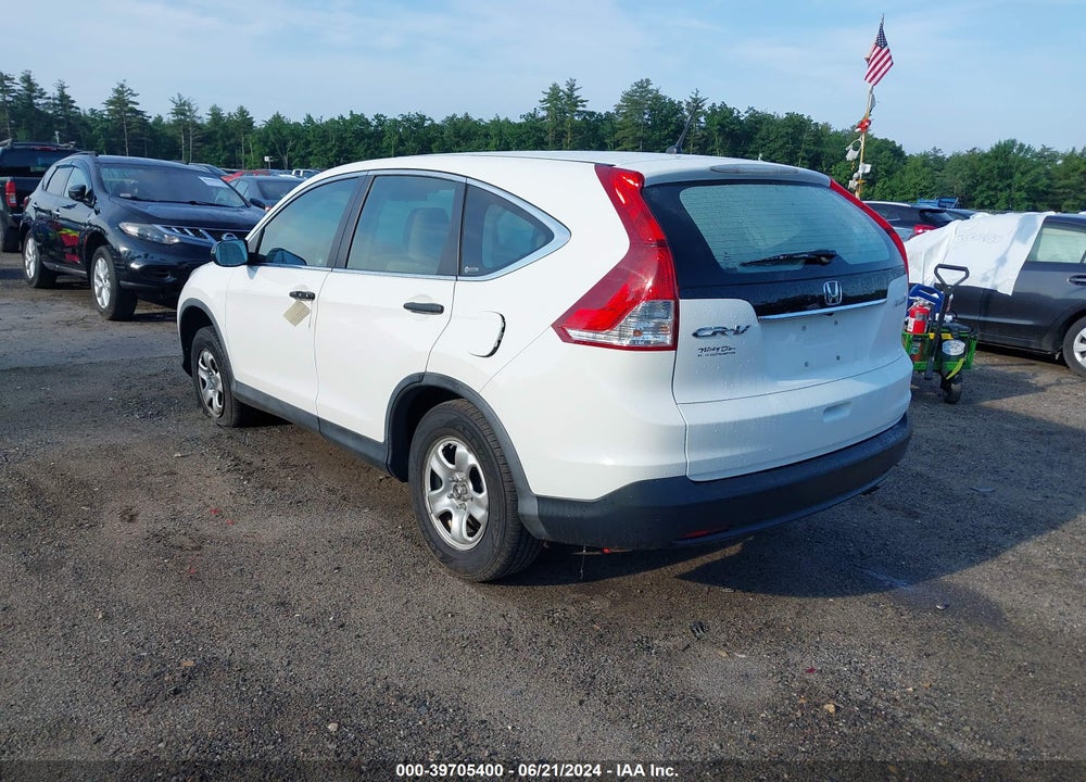 2012 HONDA CR-V LX VIN: 5J6RM4H31CL016416