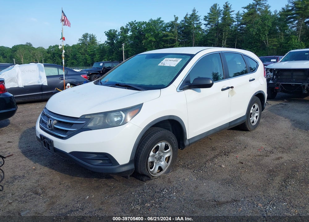 2012 HONDA CR-V LX VIN: 5J6RM4H31CL016416