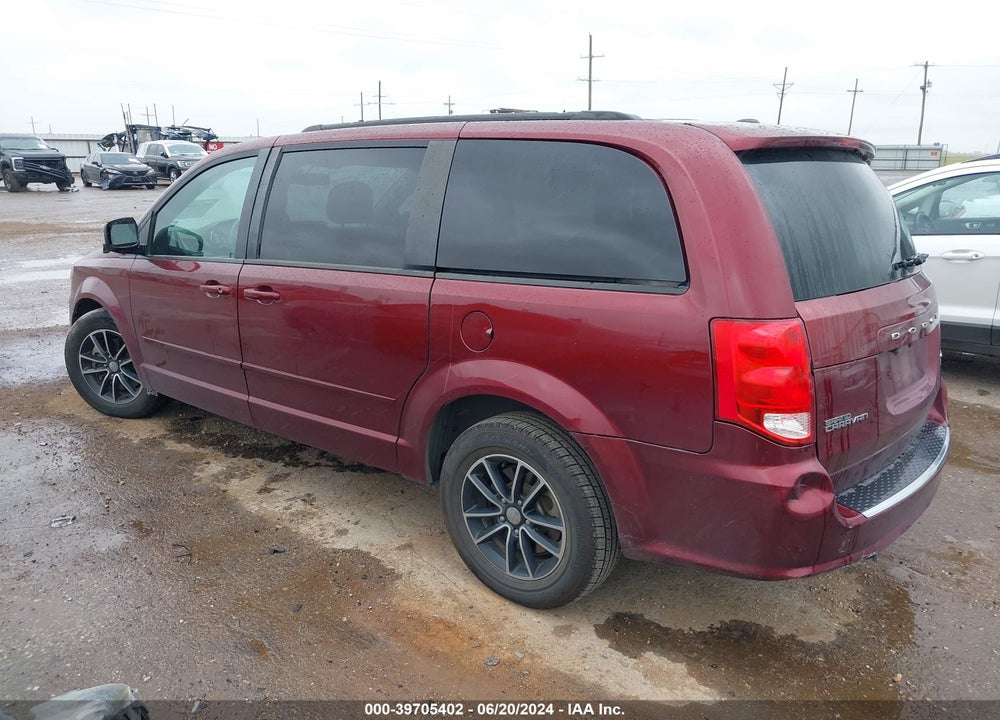 2017 DODGE GRAND CARAVAN GT VIN: 2C4RDGEG6HR731981
