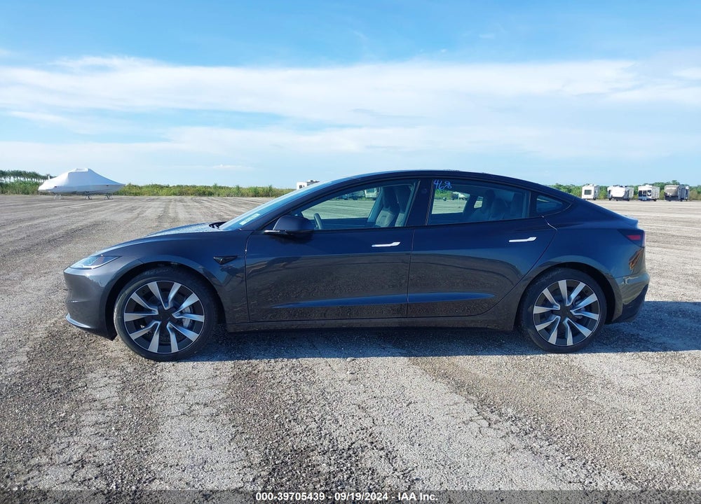 2024 TESLA MODEL 3 REAR-WHEEL DRIVE VIN: 5YJ3E1EA7RF752587