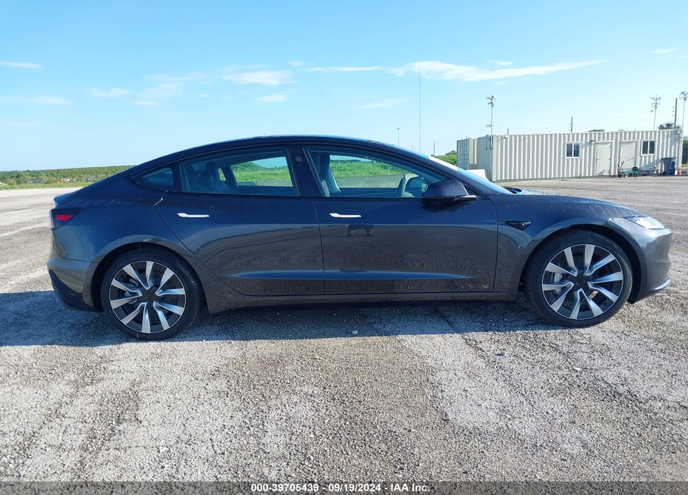 2024 TESLA MODEL 3 REAR-WHEEL DRIVE VIN: 5YJ3E1EA7RF752587