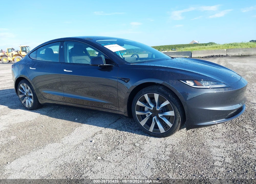 2024 TESLA MODEL 3 REAR-WHEEL DRIVE VIN: 5YJ3E1EA7RF752587