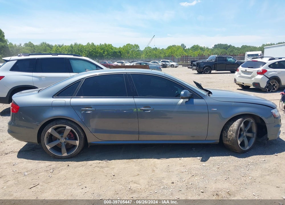 2014 AUDI A4 2.0T PREMIUM VIN: WAUHFAFL0EN017624