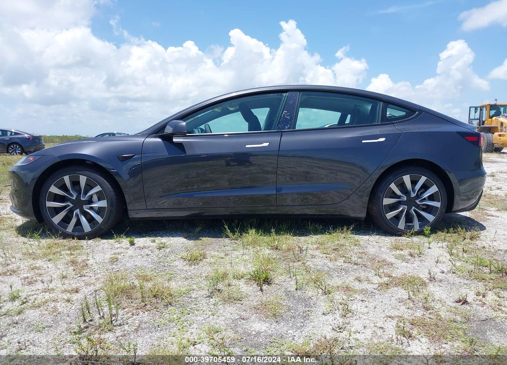 2024 TESLA MODEL 3 REAR-WHEEL DRIVE VIN: 5YJ3E1EA7RF752668