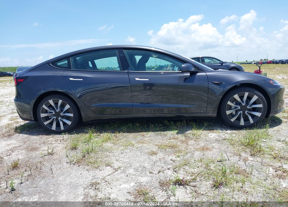 2024 TESLA MODEL 3 REAR-WHEEL DRIVE VIN: 5YJ3E1EA7RF752668