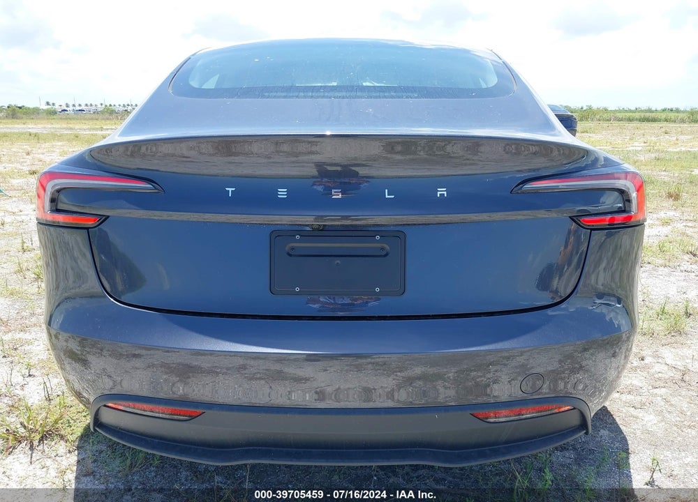 2024 TESLA MODEL 3 REAR-WHEEL DRIVE VIN: 5YJ3E1EA7RF752668