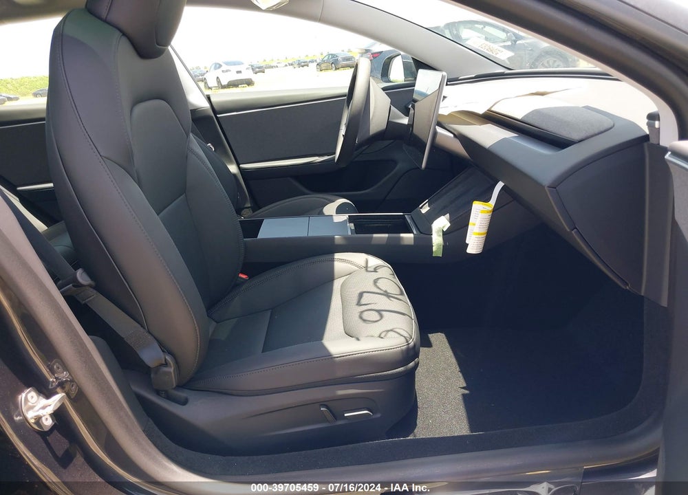 2024 TESLA MODEL 3 REAR-WHEEL DRIVE VIN: 5YJ3E1EA7RF752668