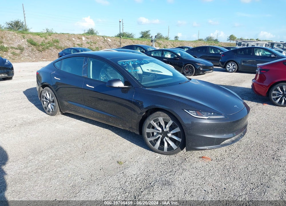 2024 TESLA MODEL 3 REAR-WHEEL DRIVE VIN: 5YJ3E1EA7RF752668