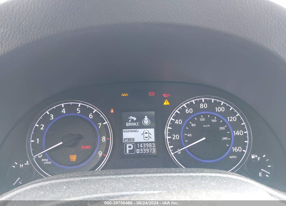 2015 INFINITI Q40 VIN: JN1CV6AR9FM650027