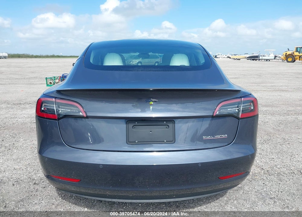2022 TESLA MODEL 3 PERFORMANCE DUAL MOTOR ALL-WHEEL DRIVE VIN: 5YJ3E1EC6NF356808