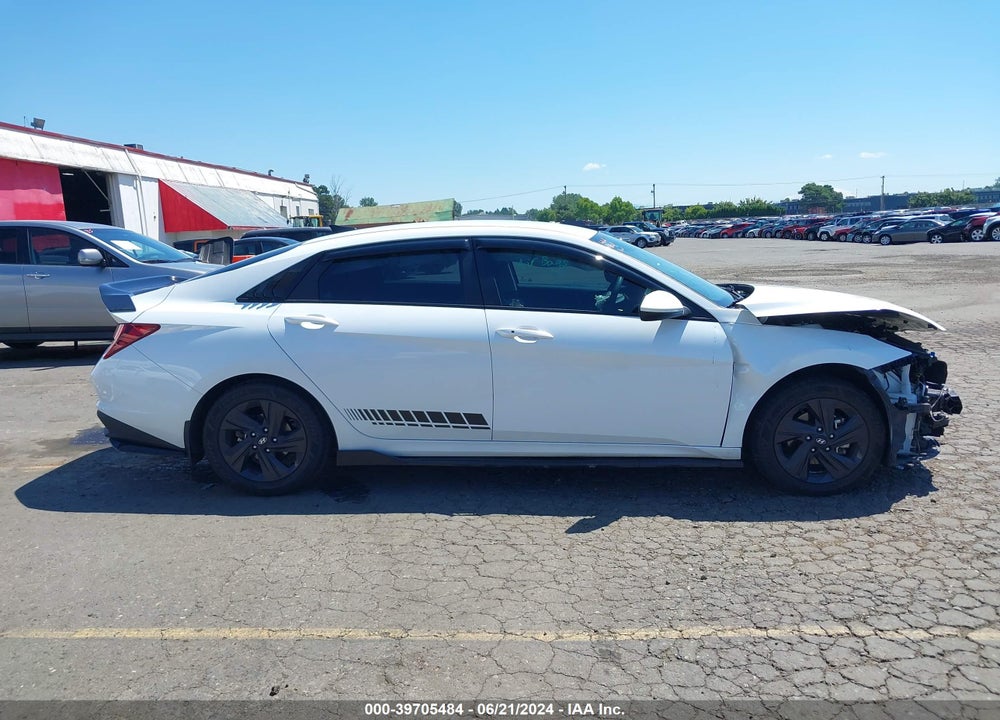 2021 HYUNDAI ELANTRA SEL VIN: 5NPLM4AG4MH006445