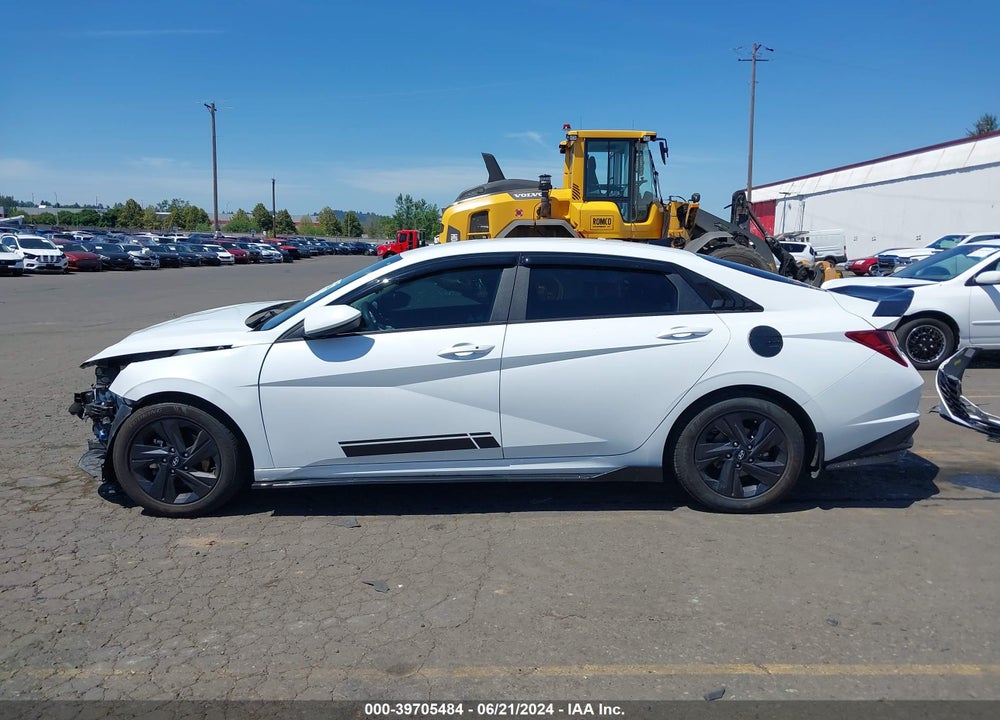 2021 HYUNDAI ELANTRA SEL VIN: 5NPLM4AG4MH006445