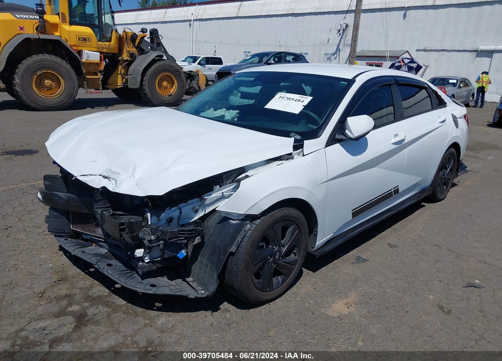 2021 HYUNDAI ELANTRA SEL VIN: 5NPLM4AG4MH006445
