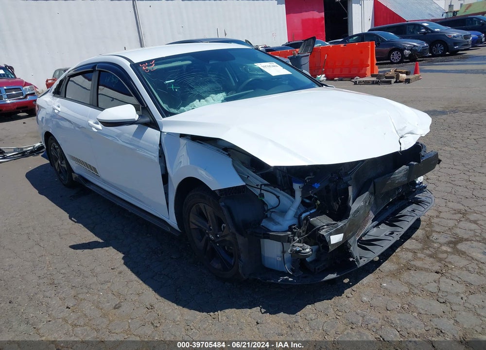 2021 HYUNDAI ELANTRA SEL VIN: 5NPLM4AG4MH006445