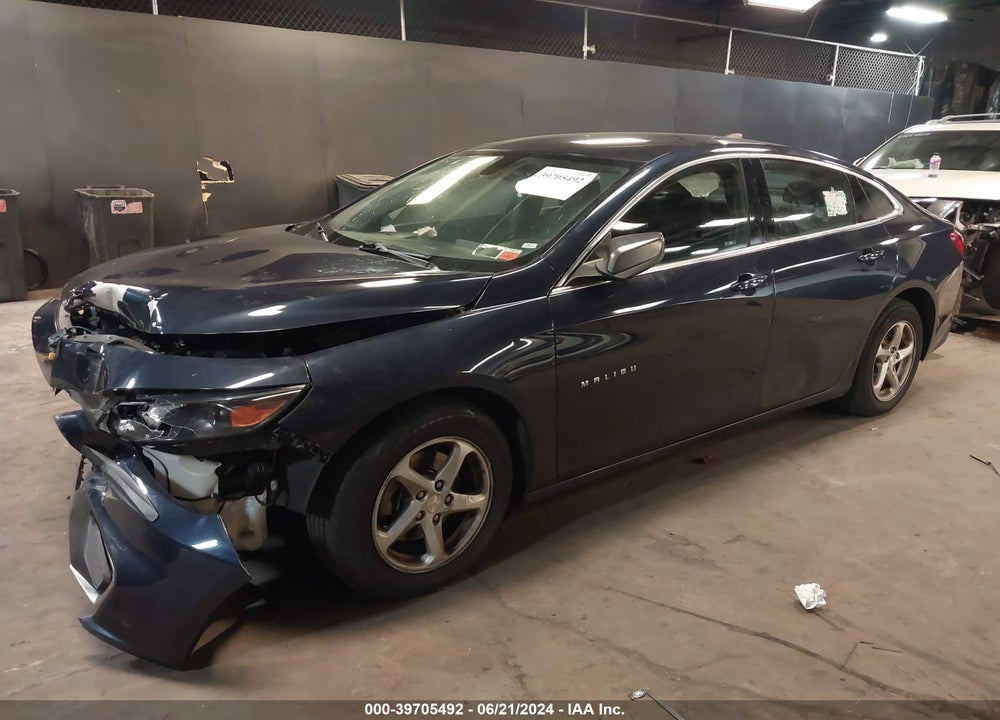 2016 CHEVROLET MALIBU LS VIN: 1G1ZB5ST0GF308064
