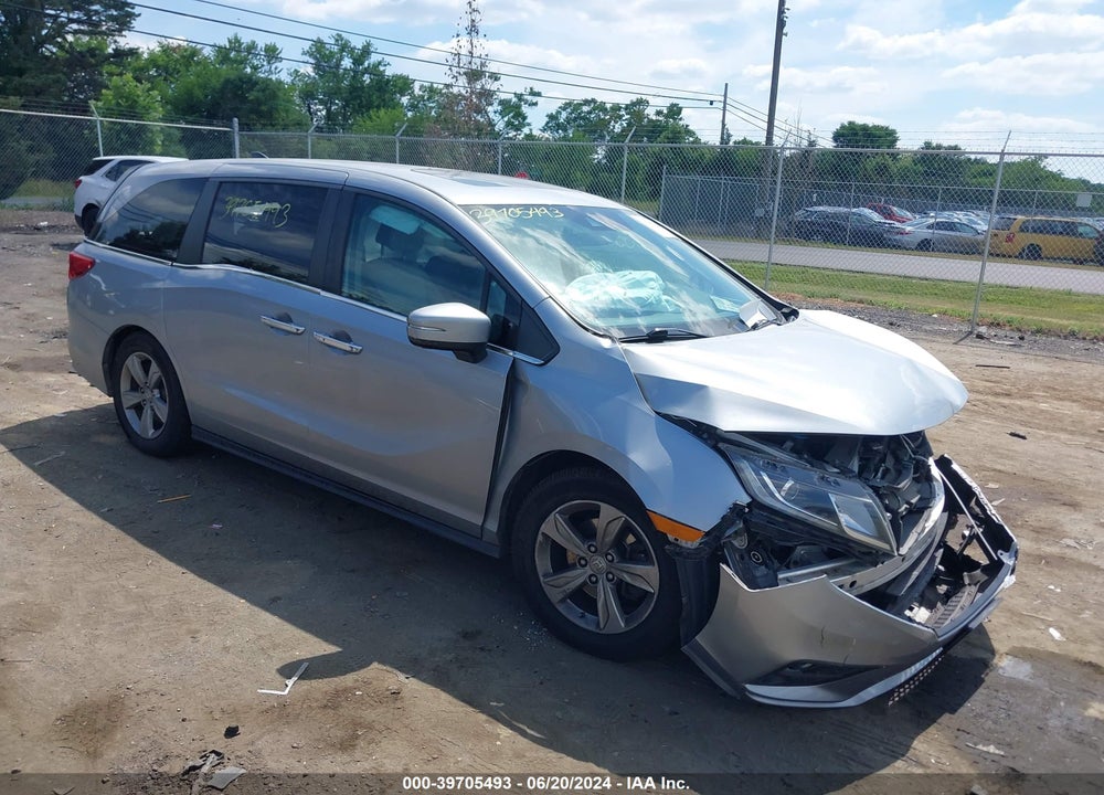 2019 HONDA ODYSSEY EX-L VIN: 5FNRL6H75KB096263