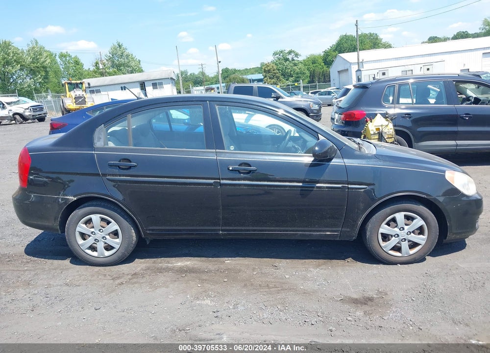 2008 HYUNDAI ACCENT GLS VIN: KMHCN46C28U221980
