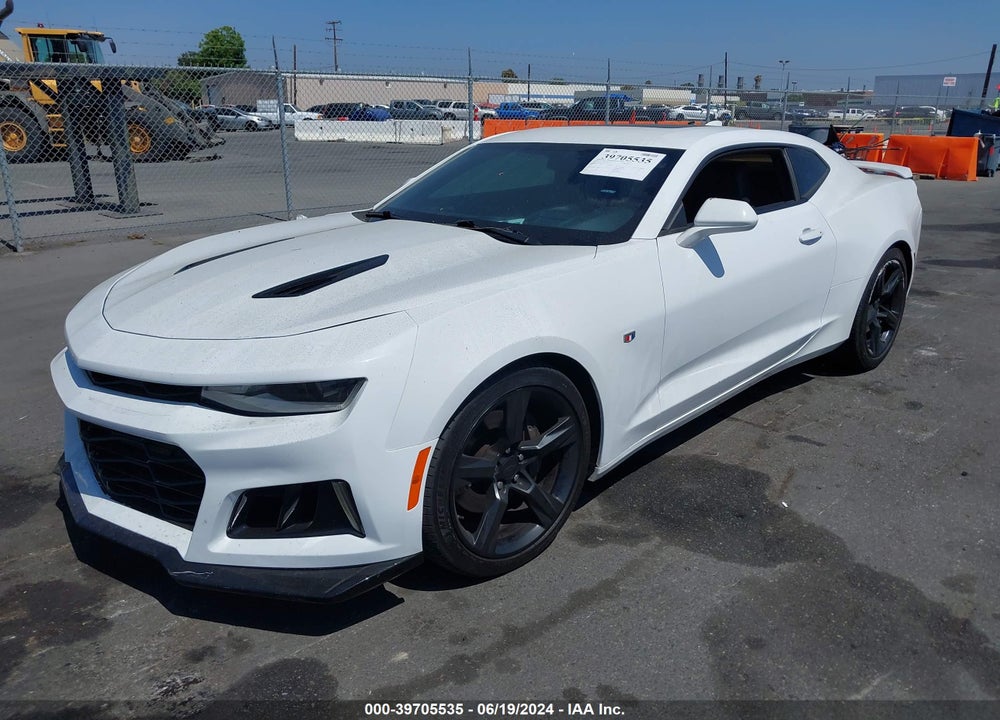 2018 CHEVROLET CAMARO 2SS VIN: 1G1FH1R74J0124937