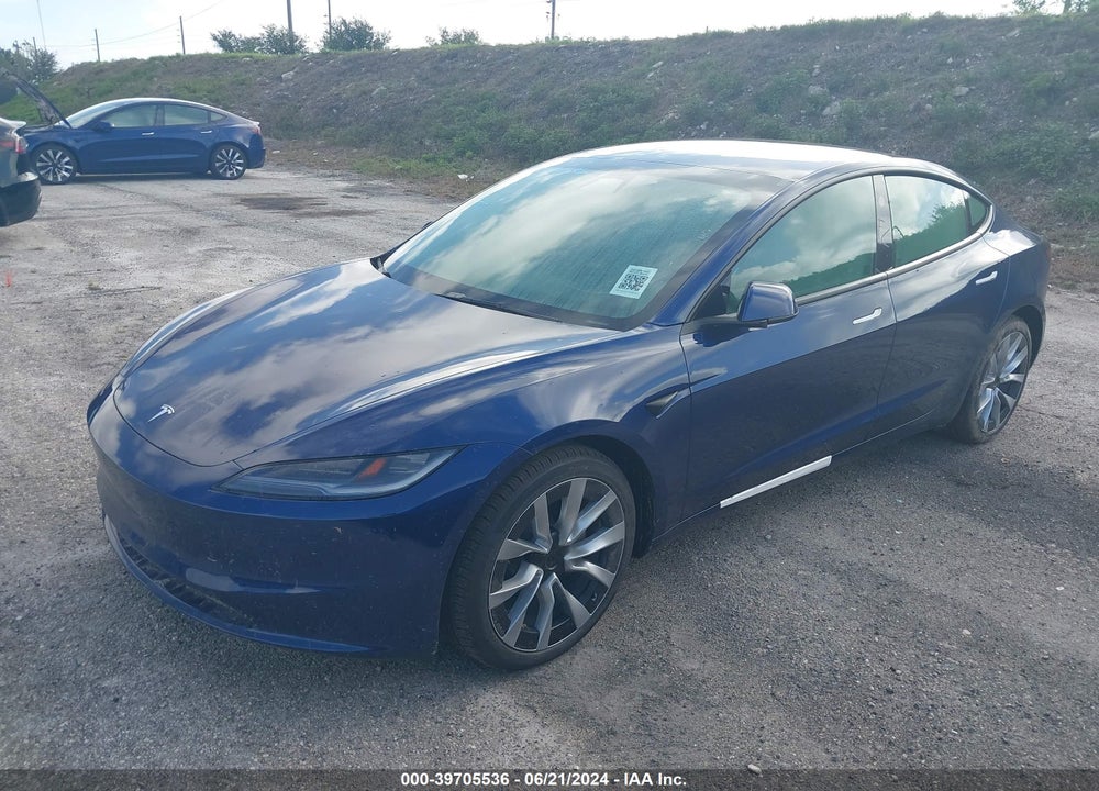 2024 TESLA MODEL 3 REAR-WHEEL DRIVE VIN: 5YJ3E1EA9RF768015