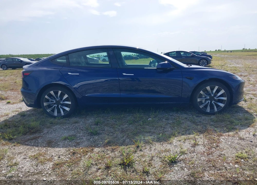 2024 TESLA MODEL 3 REAR-WHEEL DRIVE VIN: 5YJ3E1EA9RF768015
