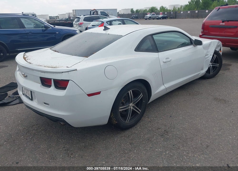 2013 CHEVROLET CAMARO 2LS VIN: 2G1FA1E38D9228283