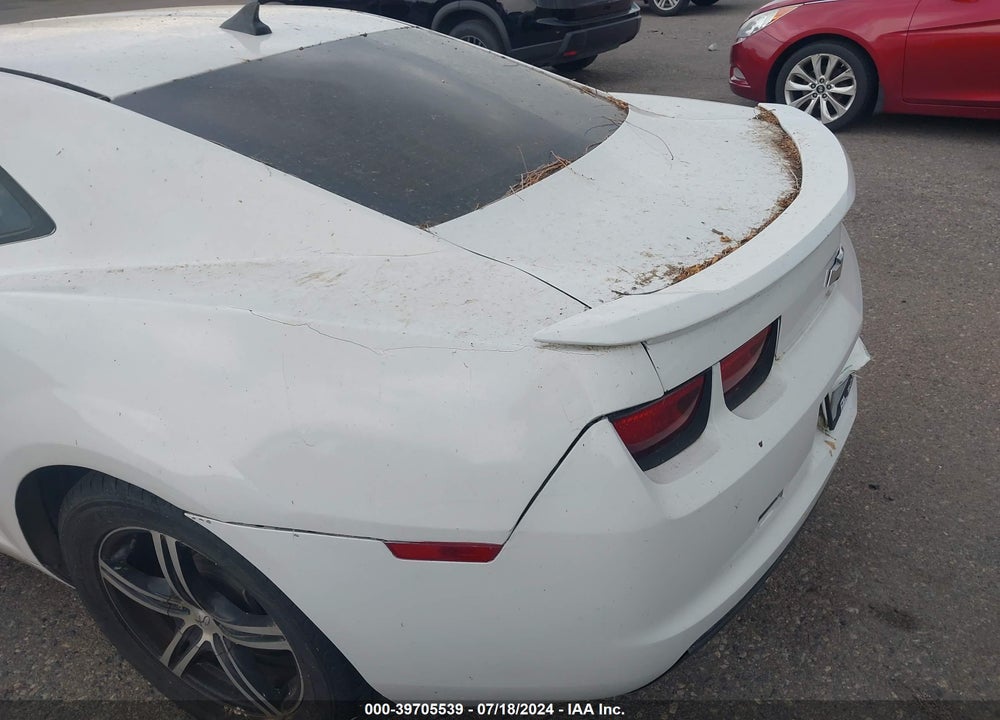 2013 CHEVROLET CAMARO 2LS VIN: 2G1FA1E38D9228283
