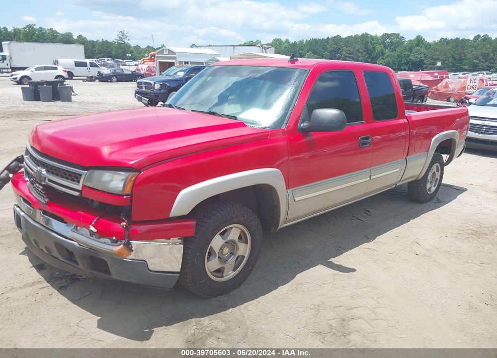 2006 CHEVROLET SILVERADO 1500 LT2 VIN: 1GCEK19B26Z143871
