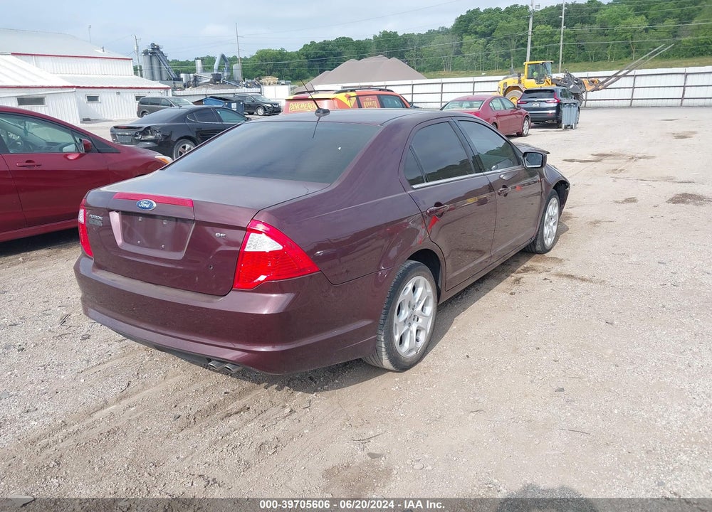 2011 FORD FUSION SE VIN: 3FAHP0HA4BR287735