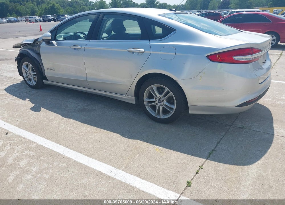 2018 FORD FUSION HYBRID SE VIN: 3FA6P0LU7JR268877