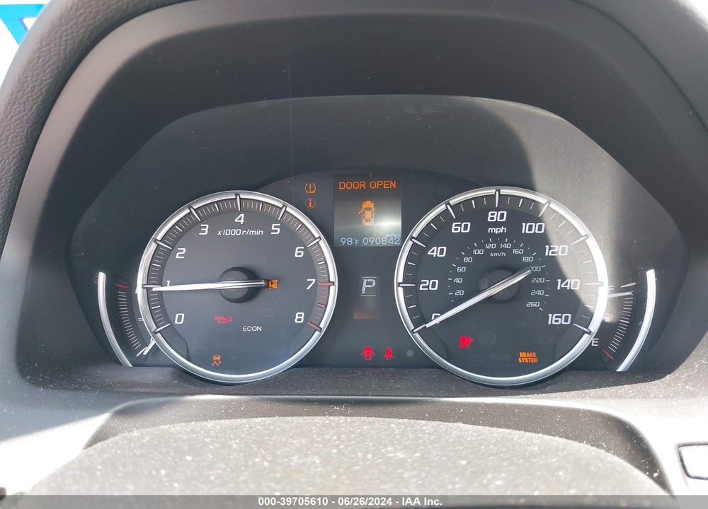2016 ACURA TLX VIN: 19UUB1F34GA001614