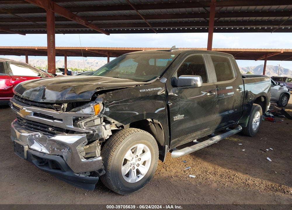 2020 CHEVROLET SILVERADO 1500 4WD SHORT BED LT VIN: 3GCUYDED2LG219085