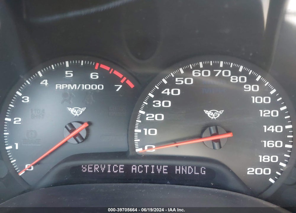 2002 CHEVROLET CORVETTE VIN: 1G1YY22G025128562