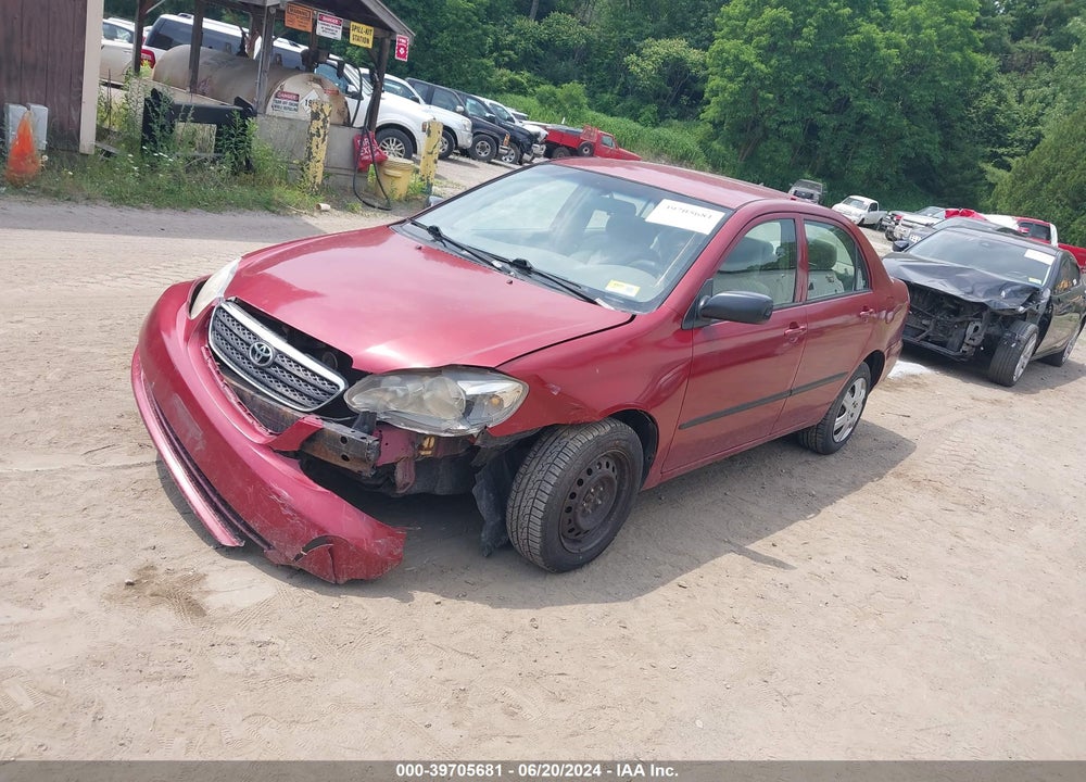 2007 TOYOTA COROLLA CE VIN: 2T1BR32E07C835153