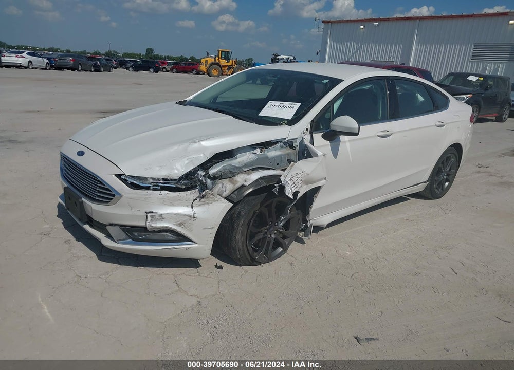 2018 FORD FUSION SE VIN: 3FA6P0H74JR175141