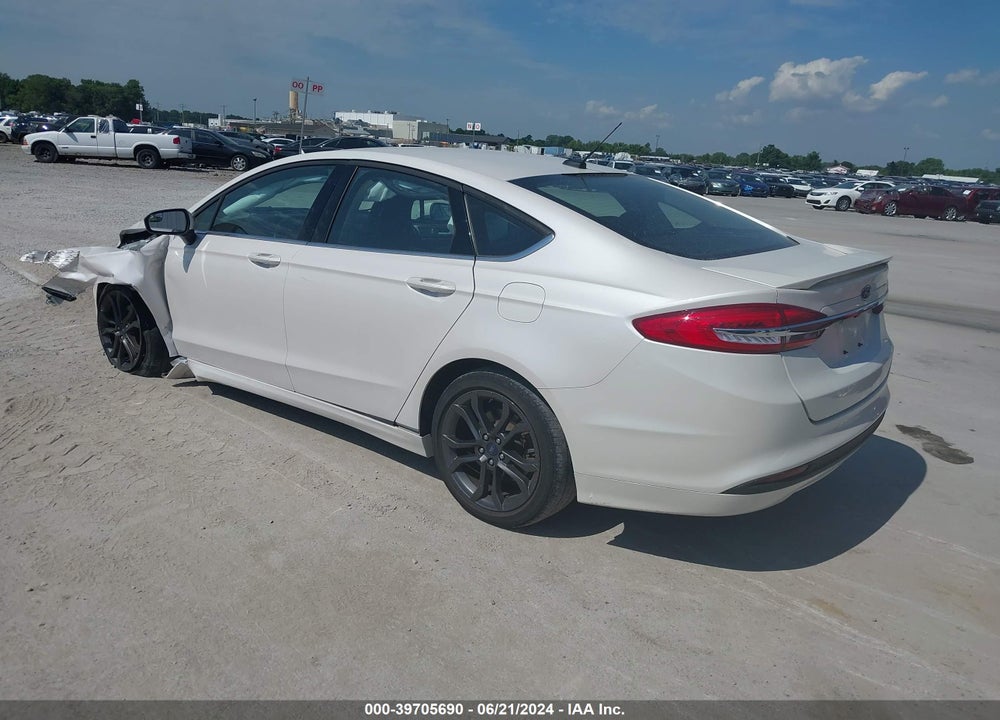 2018 FORD FUSION SE VIN: 3FA6P0H74JR175141