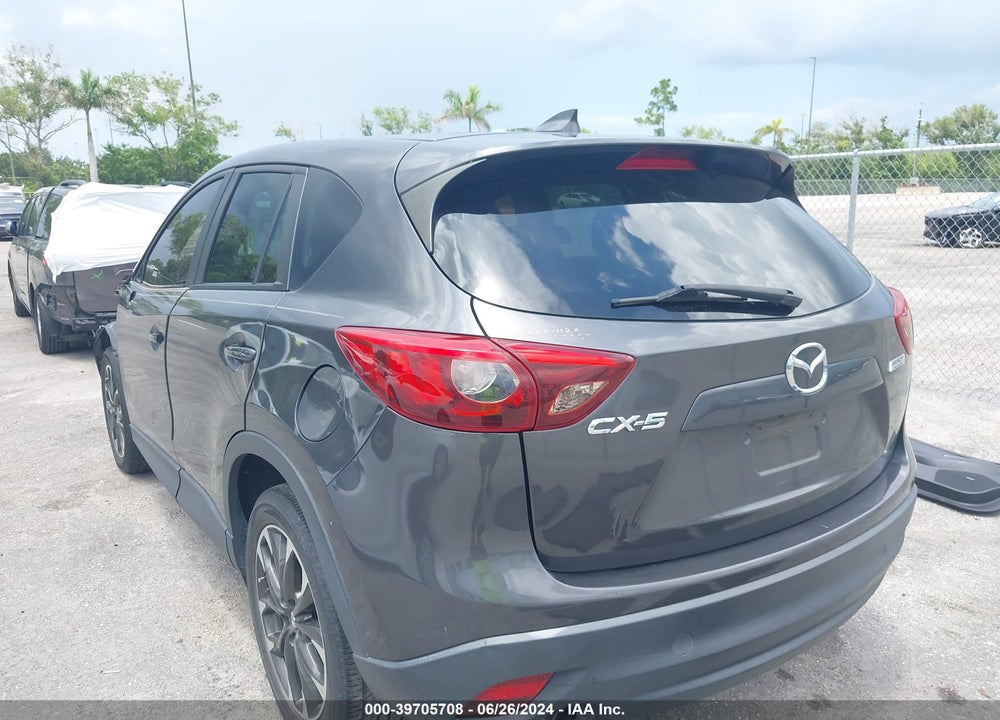 2016 MAZDA CX-5 GRAND TOURING VIN: JM3KE2DY8G0616231