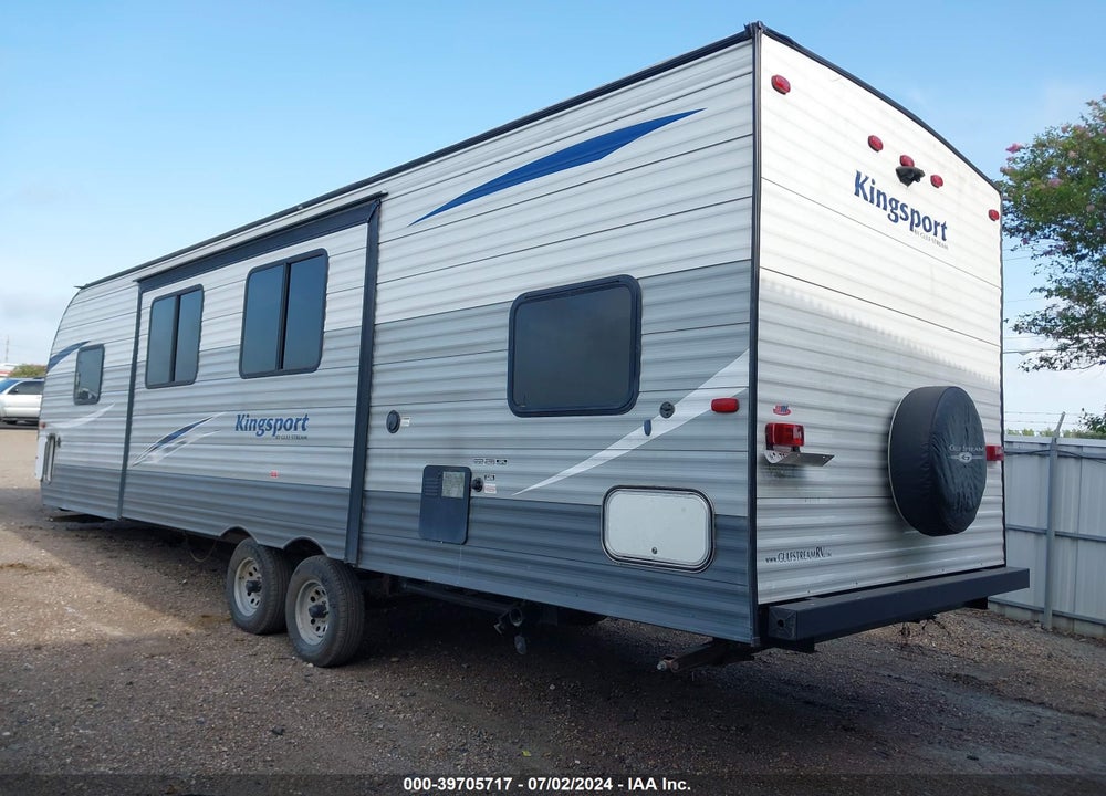 2018 GULFSTREAM KINGSPORT VIN: 1NL1G3226K1133188