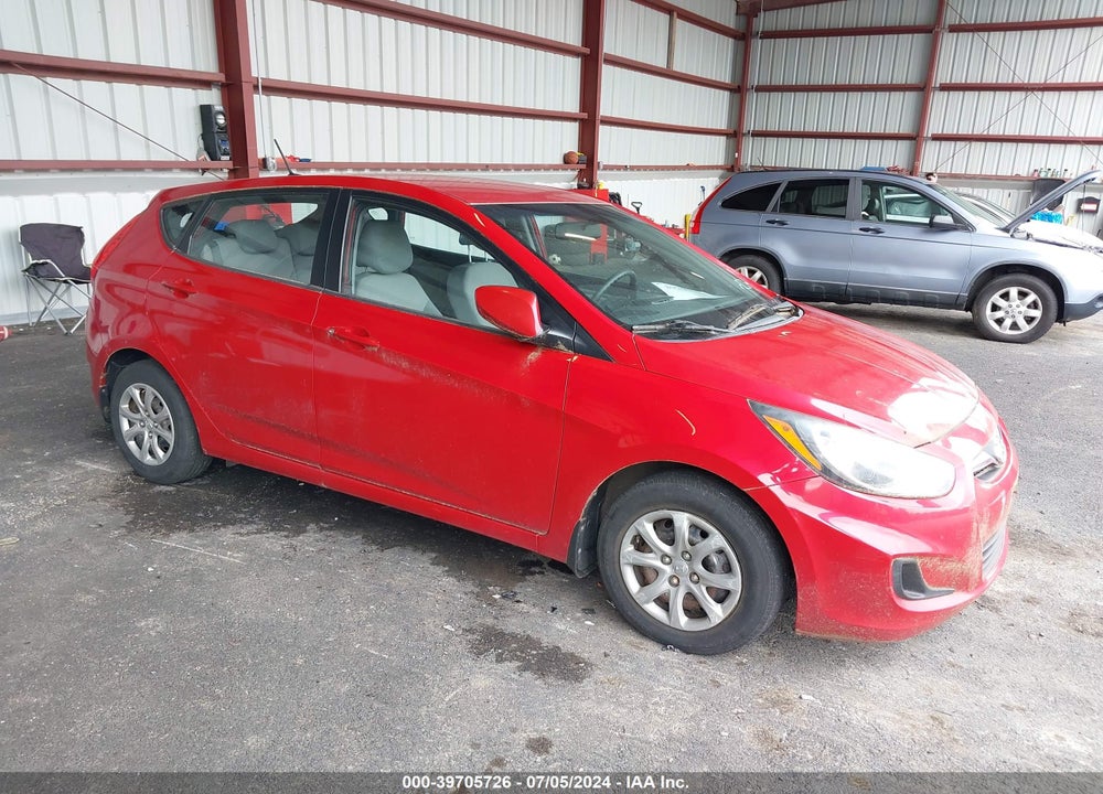 2013 HYUNDAI ACCENT GS VIN: KMHCT5AE3DU071862